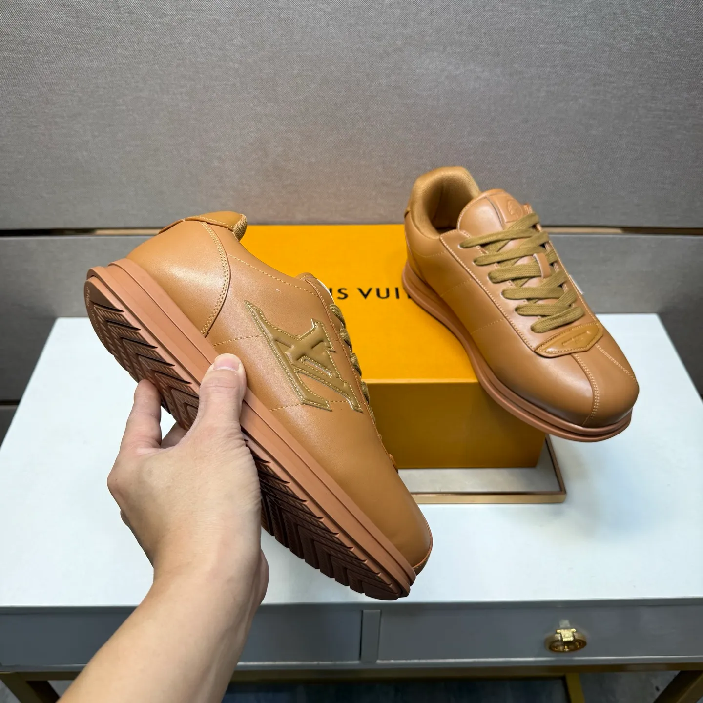 Men's men's shoes 💰pp560 [LV～] Men's casual shoes 2025z cabinet sales simultaneously 🔶Size: 38-44 #️⃣ 🔷6 colors🔜The upper is made of multi-material splicing➕Mesh lining, comfortable and breathable, sole: original comfortable and wear-resistant outsole, ⚠️real thing📱photographed🎬real thing is better📢📢📢